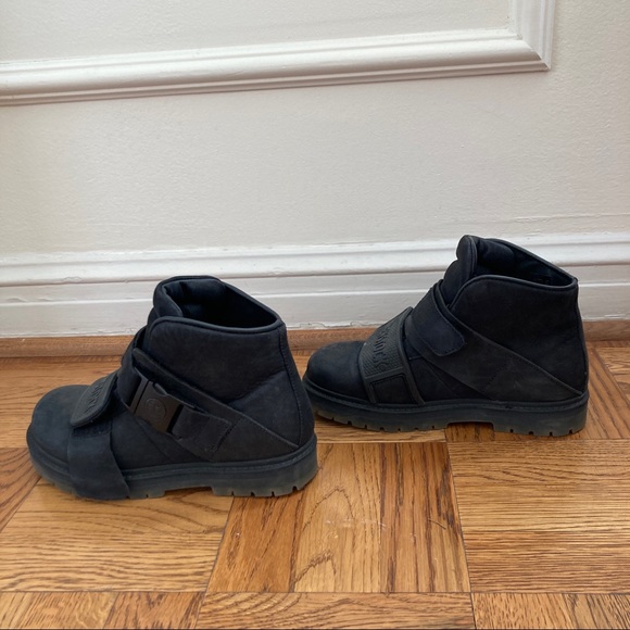 Rick Owens x Birkenstock Black Hancock Rotterhiker Boots - Picture 5 of 9